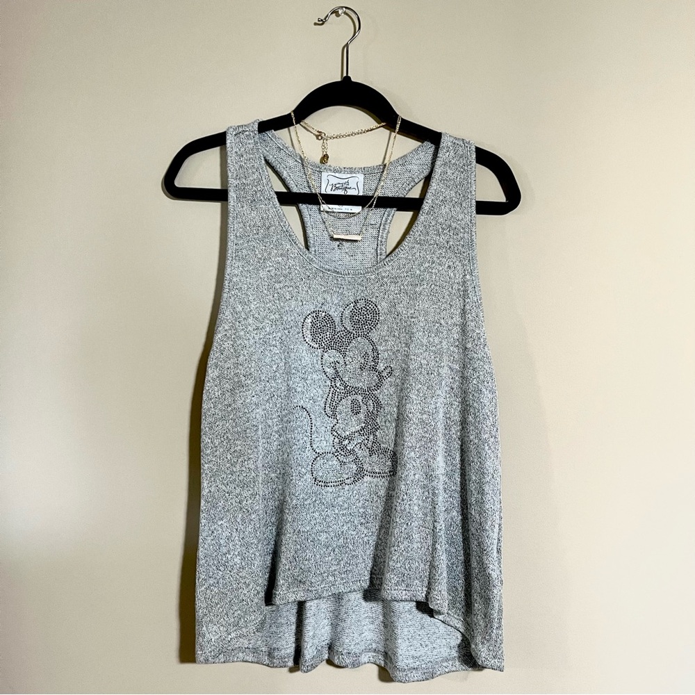 DISNEY Mickey Mouse Tank Top in Gray